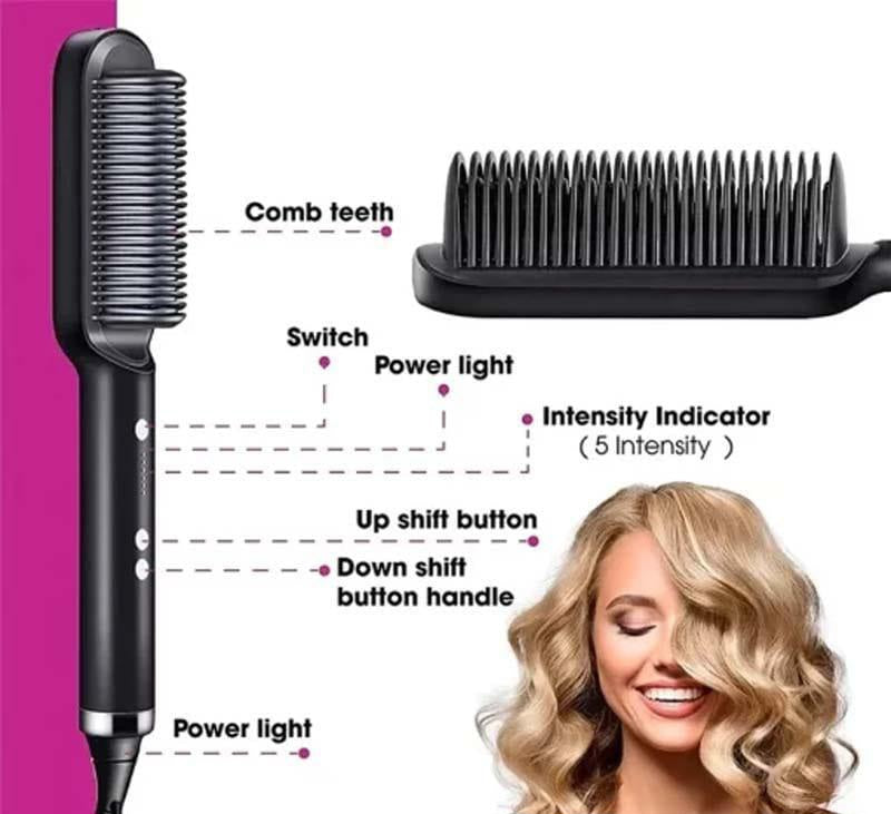 Hair Straightener Brush